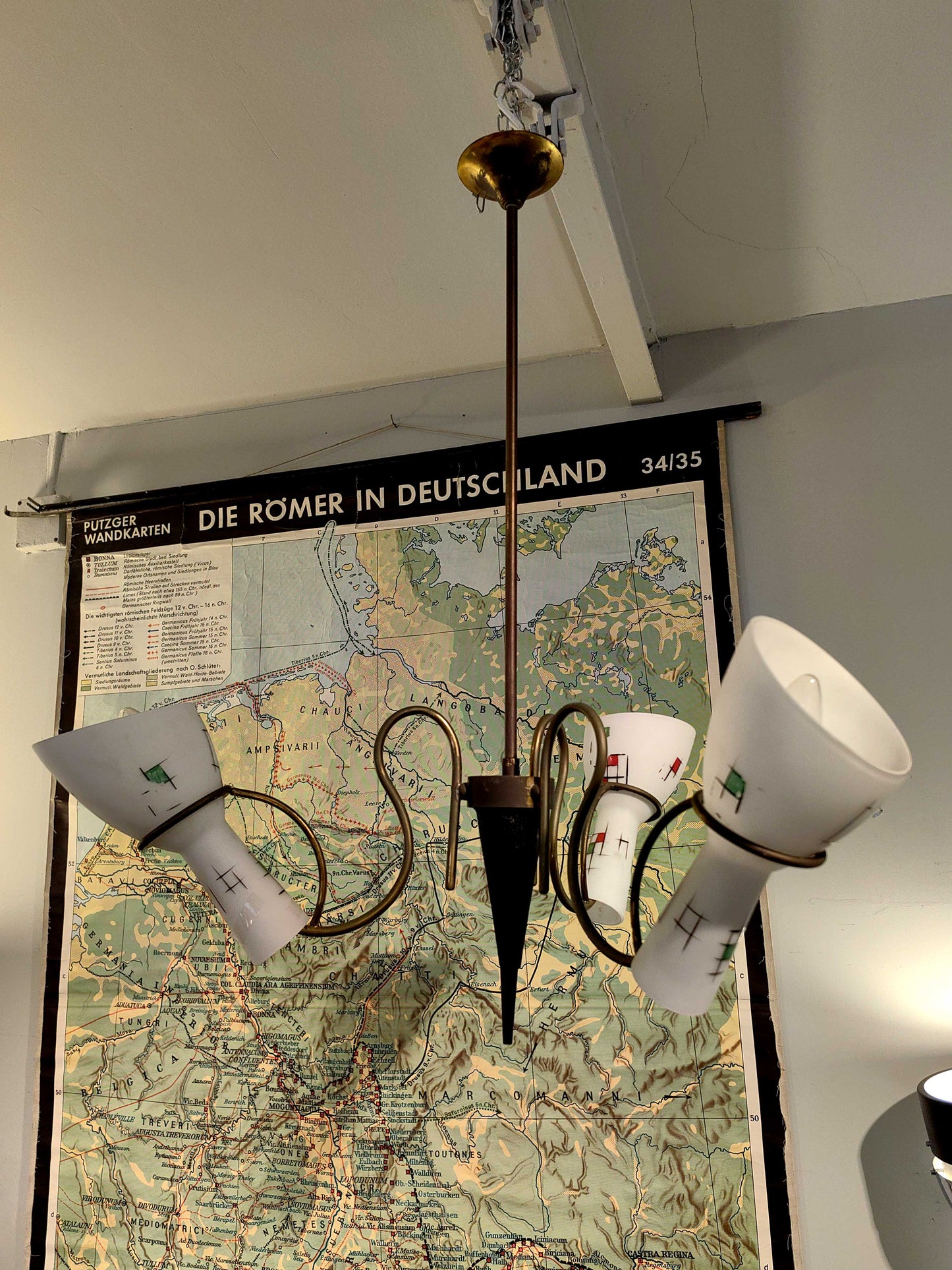 Lámpara Stilnovo años 50s