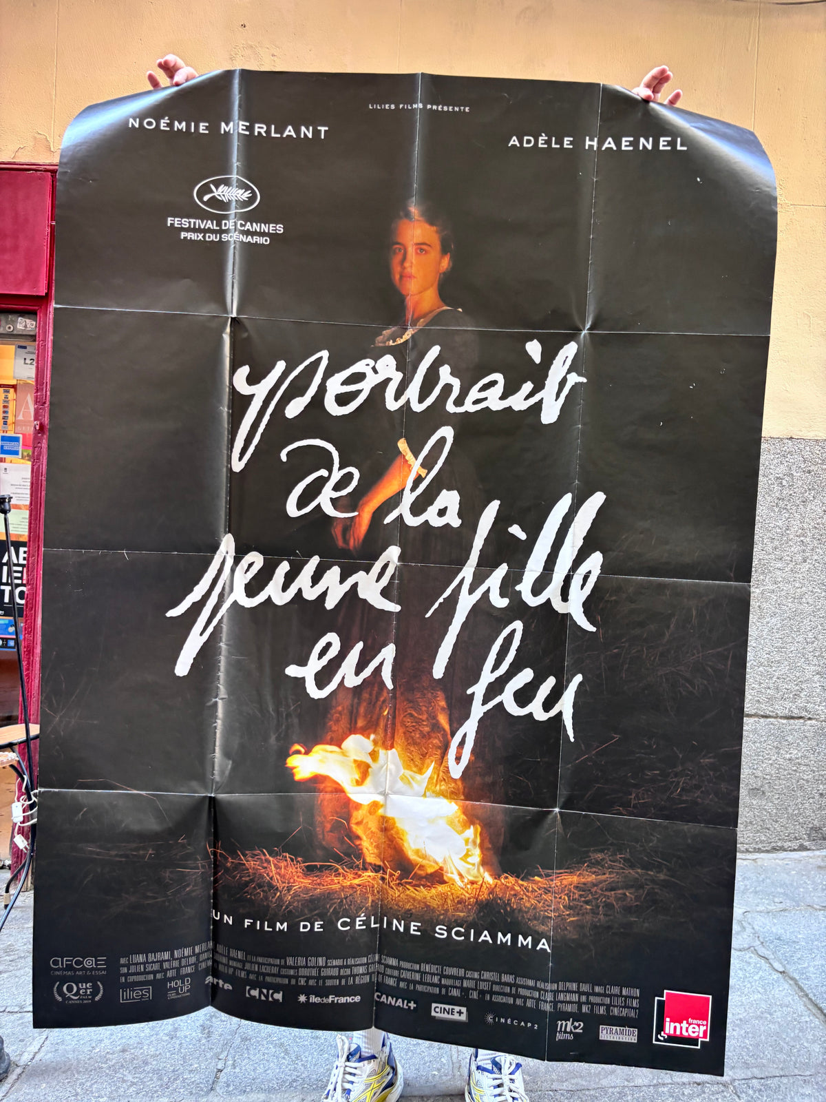 Cartel Portrait de la Jeune Fille en Feu.