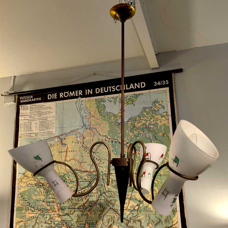 Lámpara Stilnovo años 50s