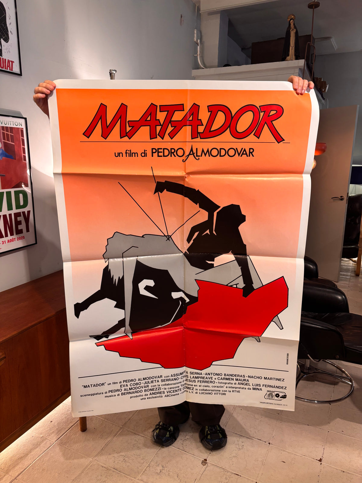 Cartel MATADOR de Pedro Almodóvar