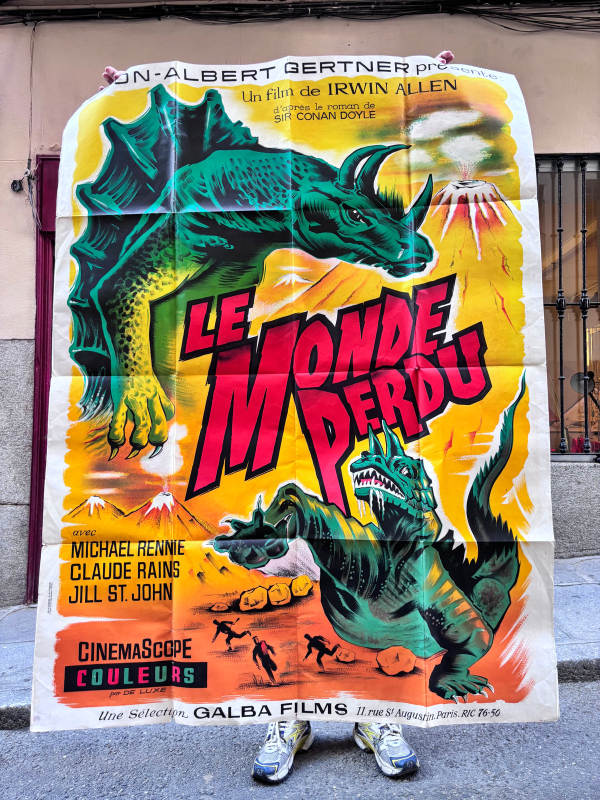 Cartel Le Monde Perdu