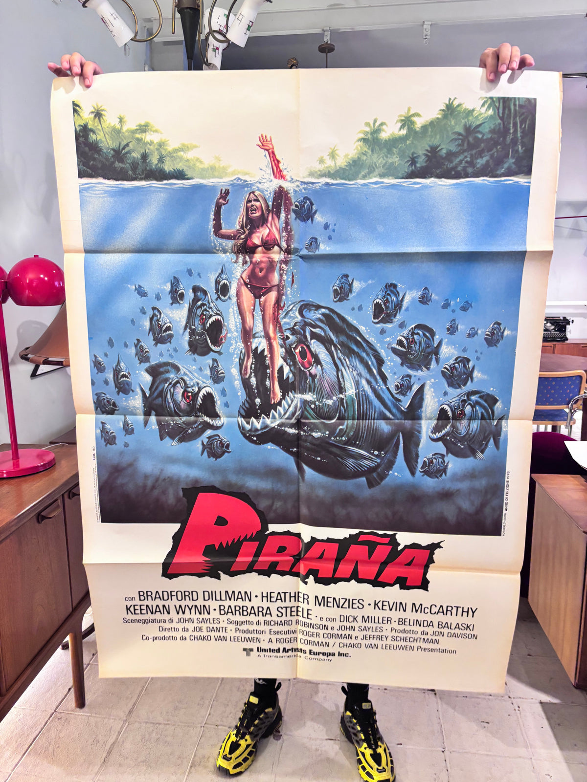 Cartel Piraña 1978