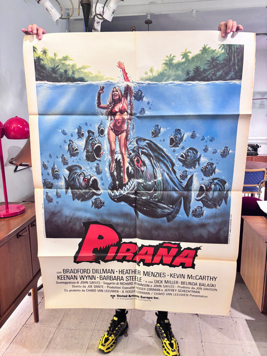 Cartel Piraña 1978
